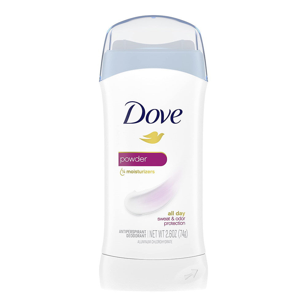 Dove Antiperspirant Deodorant Stick Powder, 2.6 Oz